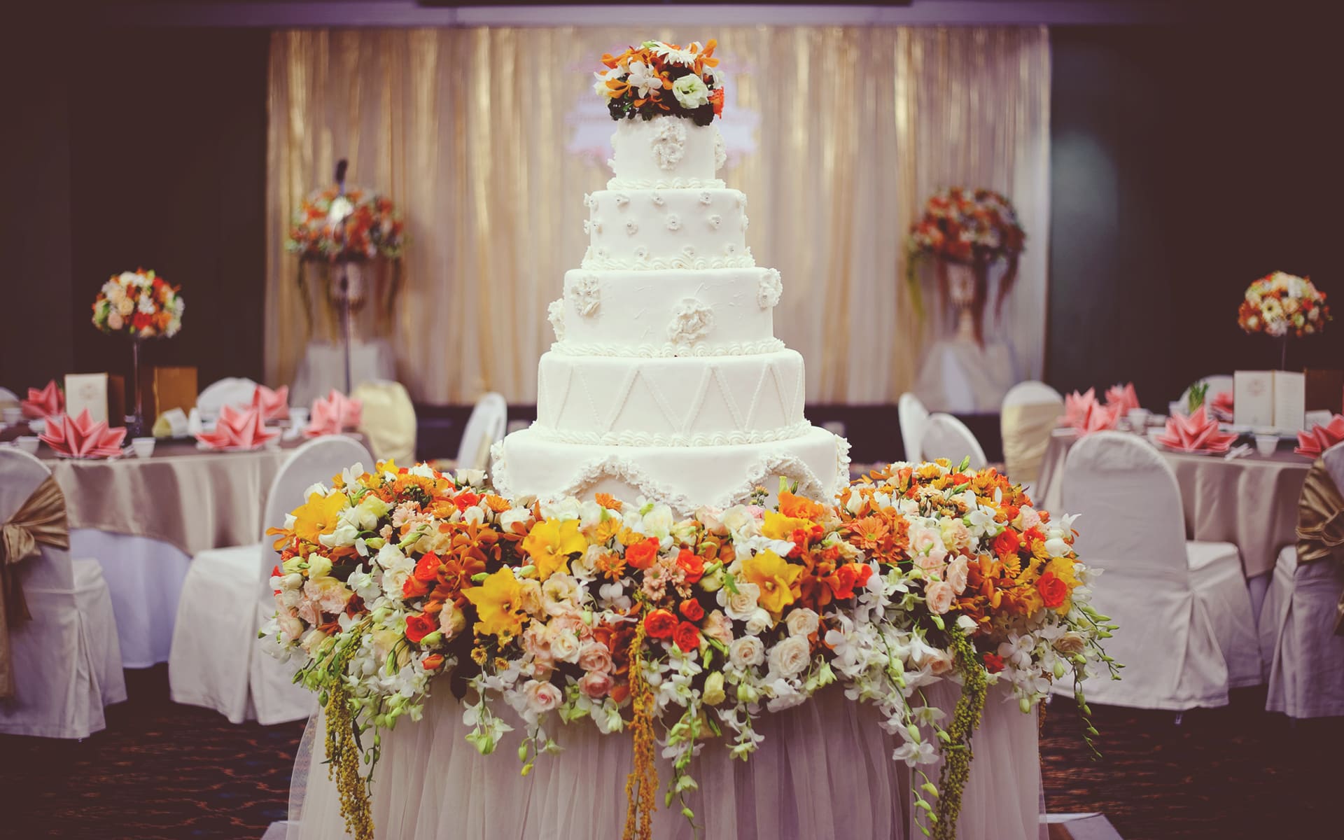 Winter Wedding Cake